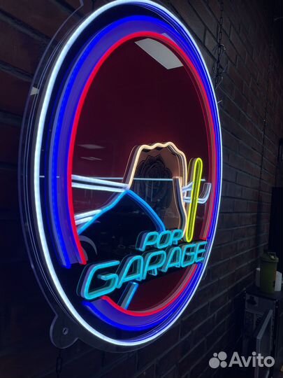 Установка неоновых вывесок