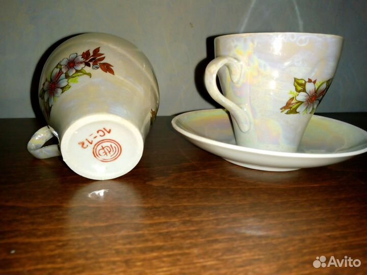 Вазы, рюмки, бокал из СССР середины прршлого века