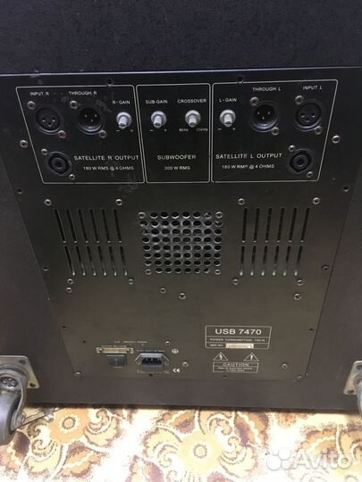 Акустическая система сателлиты нк Аudiо и сабвуфер