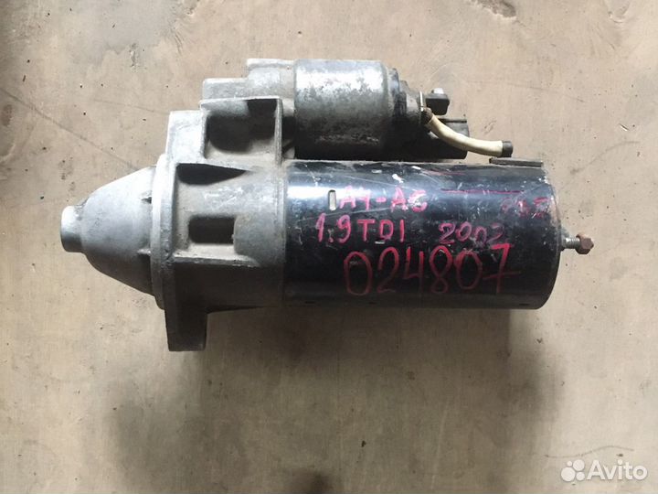 Стартер audi volkswagen seat skoda. BFB BFF BGB BP