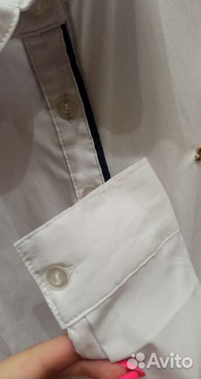 Блузка с длинным рукавом школьная