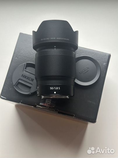 Объектив nikon z 50 1,8 s