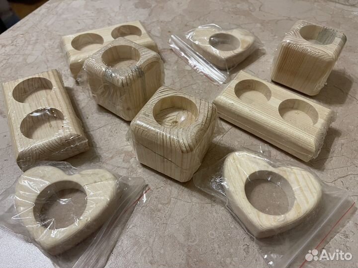 Подсвечник дерево