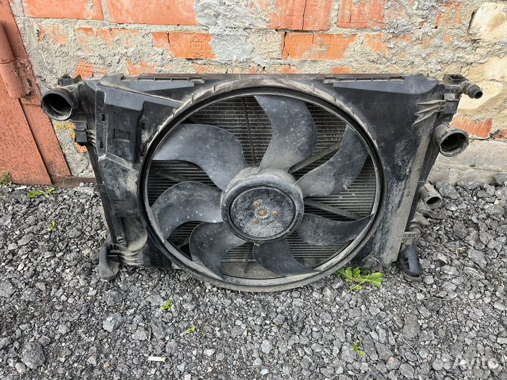 Кассета радиаторов mercedes w212