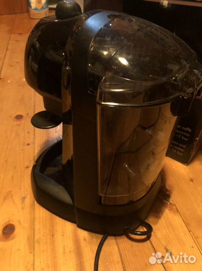 Кофеварка рожковая delonghi ec201cd