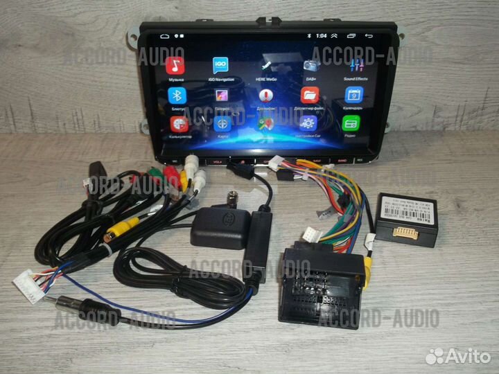 Магнитола 2DIN Volkswagen / Skoda Android GPS WiFi