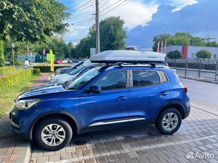 Автобокс cybort F1 белый металлик Chery tiggo 4