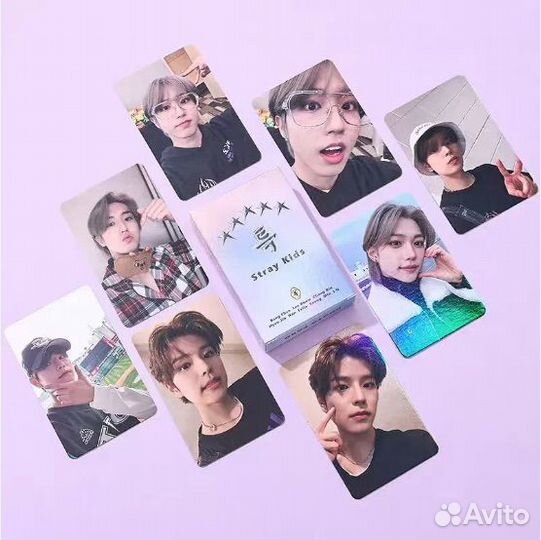 Голографические карты Stray kids
