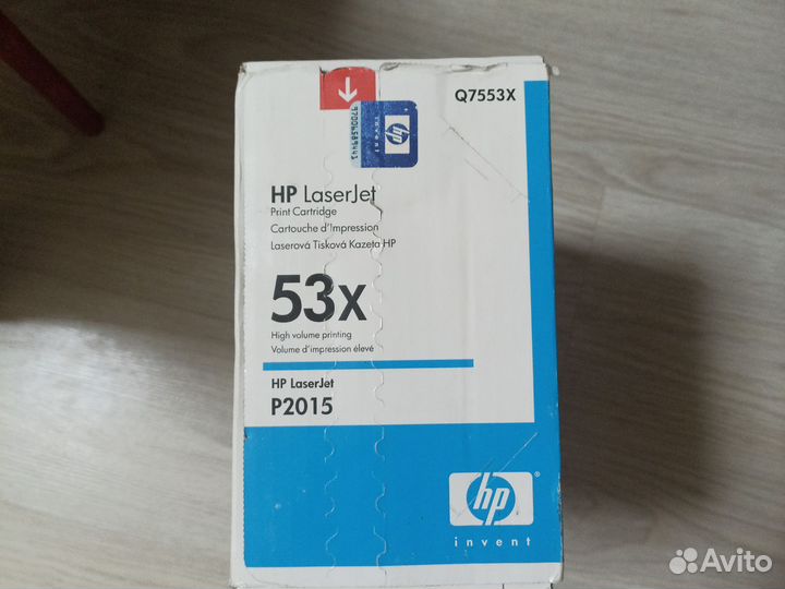 Картриджи hp 53x
