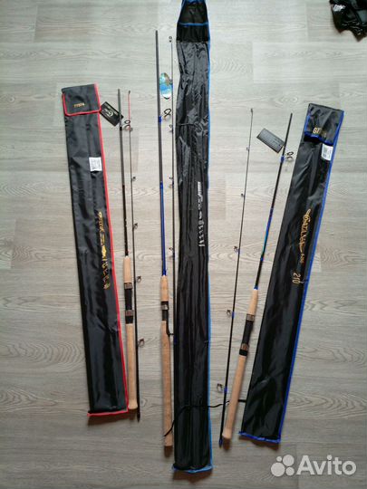 Фидеры, спиннинги, удочки