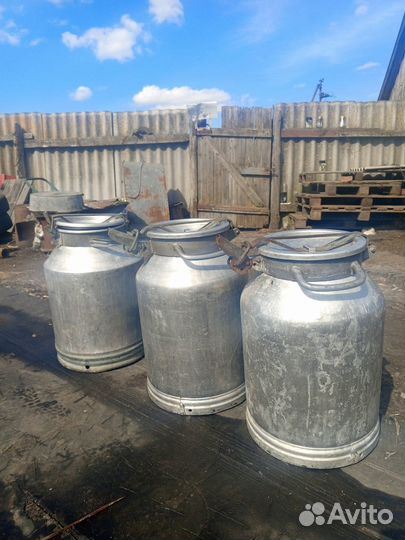 Фляга алюминиевая бу 40л