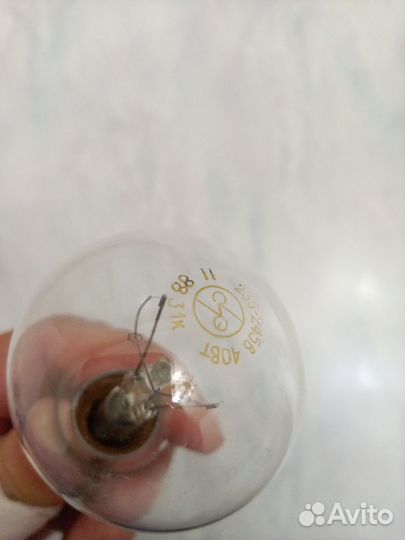 Лампочки с маленьким цоколем 40 Вт