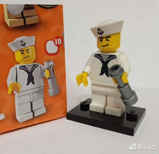 Lego minifigures Оригинал моряк минифигурка лего