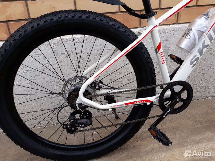 Новый Велосипед горный Skill фэтбайк