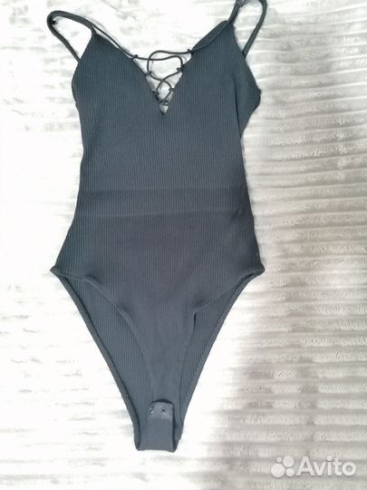 Боди женское черное