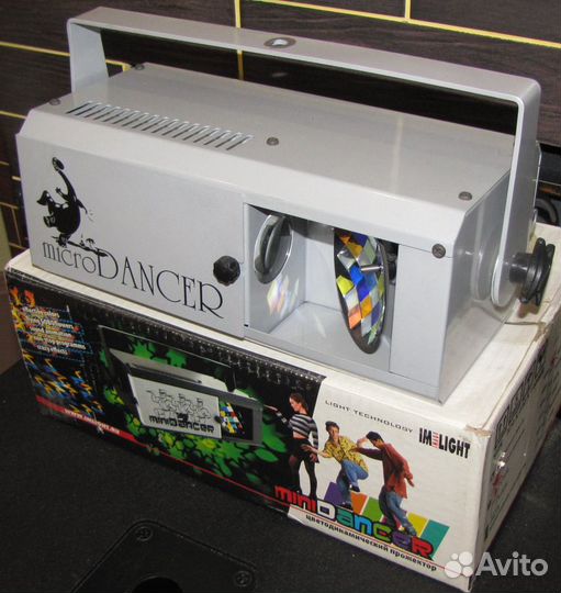 Светомузыка Microdancer Disco 50 IML Цвет Gobo Mic