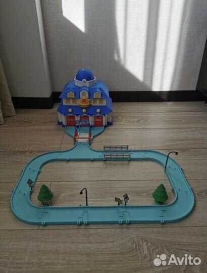 Игрушки. Игровой набор Robocar Poli гараж, машинки