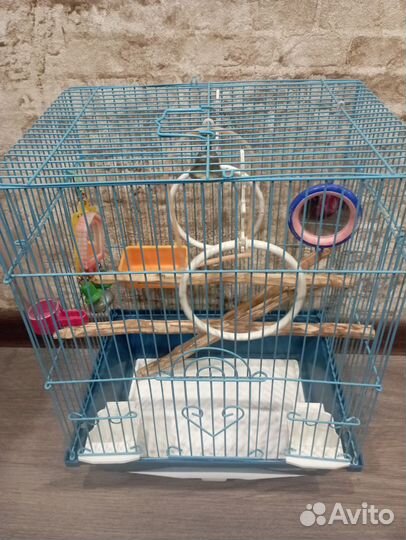 Клетка для попугая б/у
