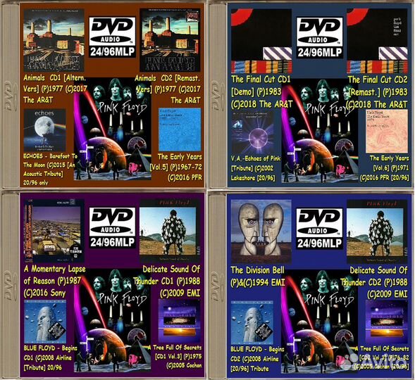 DVD-Audio Pink Floyd 77-94