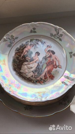 Сервиз Мадонна чайный и столовый ГДР