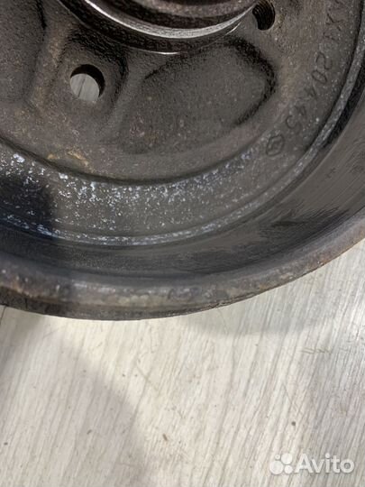 Тормозной барабан Renault logan Лев, Прав