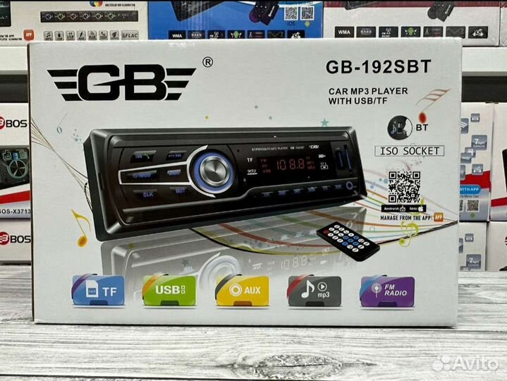 Магнитола 1din Новая