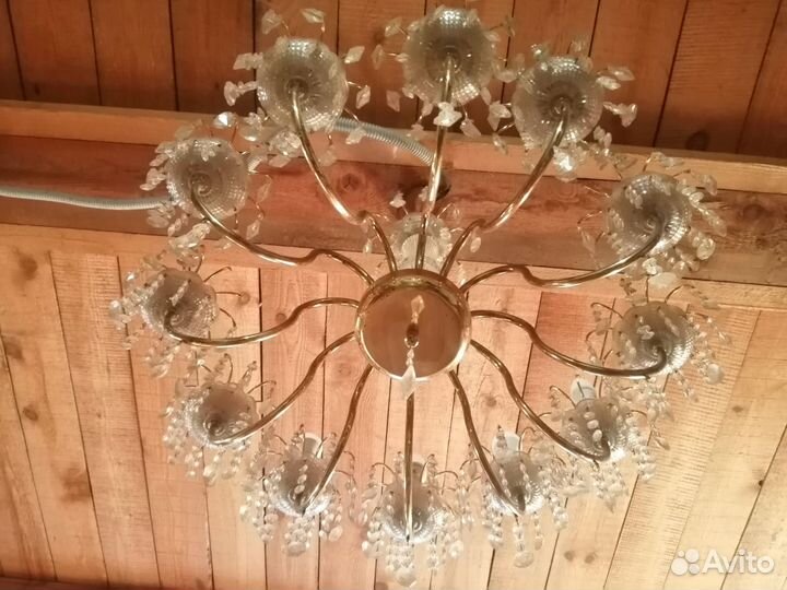 Люстра классическая бу