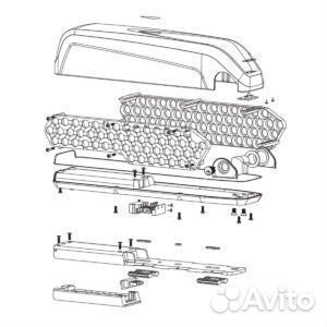 Короб аккумулятора электровелосипеда hailong 52