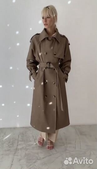 Тренч плащ hiss из ткани Burberry