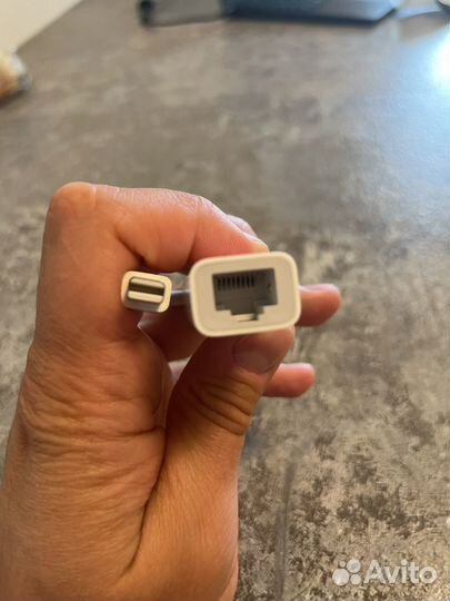 Переходник Apple Thunderbolt Ethernet A1344