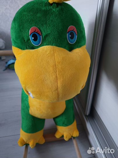 Каталка динозавр