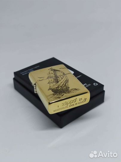 Зажигалка zippo armor море броня