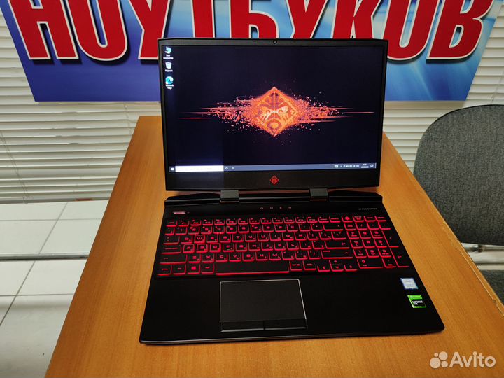 Игровой ноутбук HP omen / i7 /GTX 1660Ti