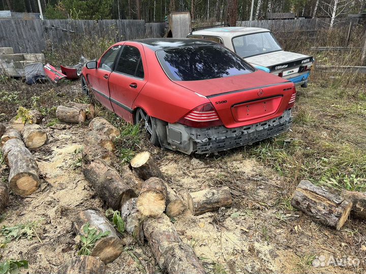 Mercedes-Benz S-класс 3.2 AT, 1999, битый, 220 321 км