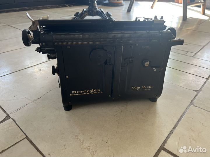 Печатная машинка mercedes