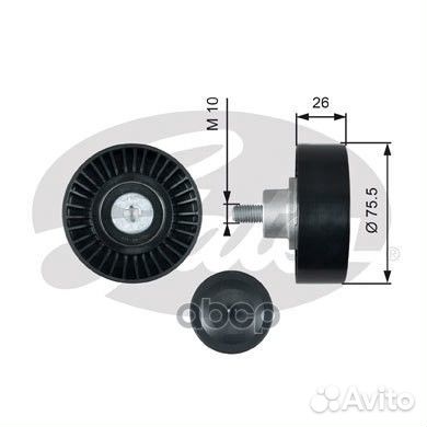 Ролик обводной приводного ремня T36455 Gates