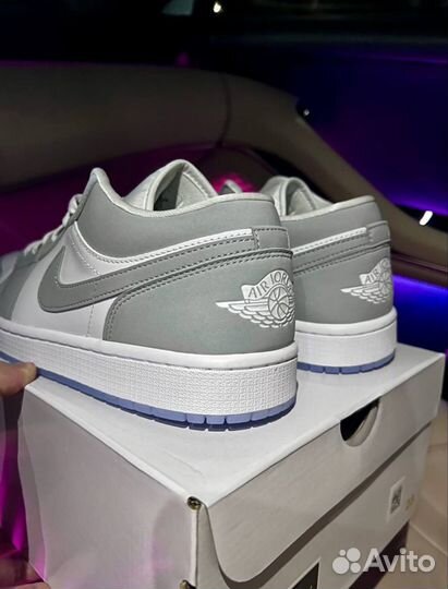 Nike Air Jordan 1 Low Wolf Grey Оригинал