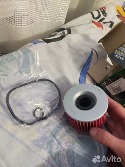 Масляный фильтр на мотоцикл HF401