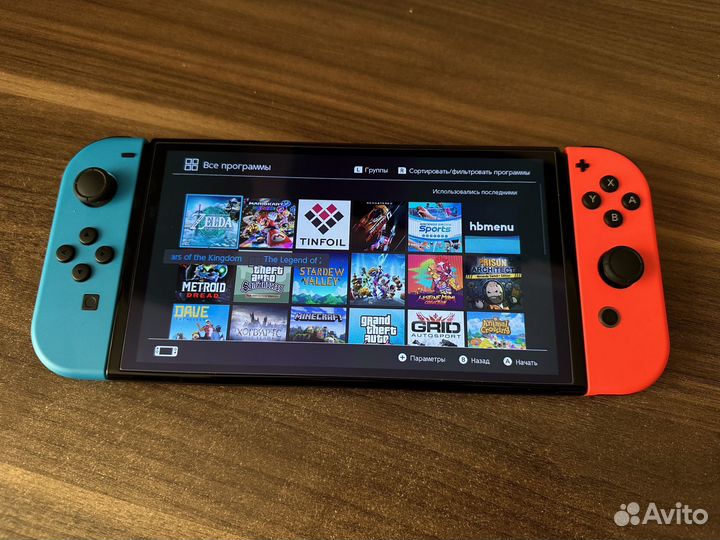 Nintendo Switch Oled прошита (чип)