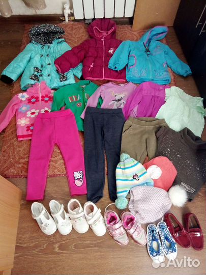 Вещи пакетом на девочку
