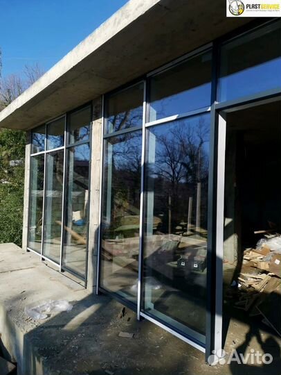 Алюминиевые окна Алютех