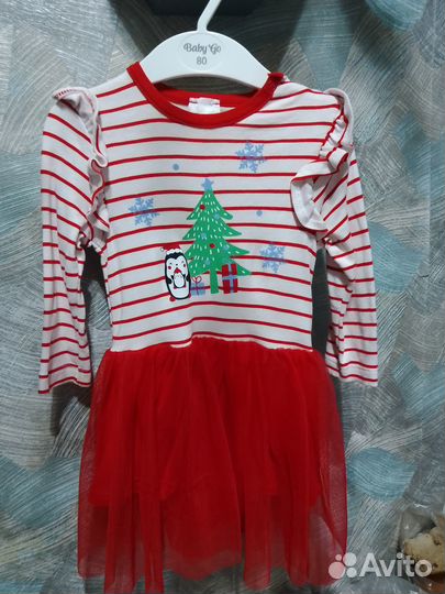 Платье для девочки 80