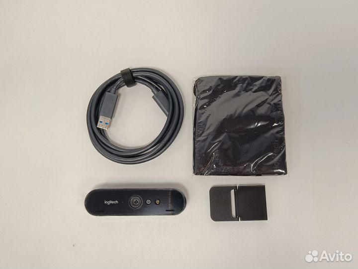 Веб-камера Logitech Brio Ultra HD Pro, черный