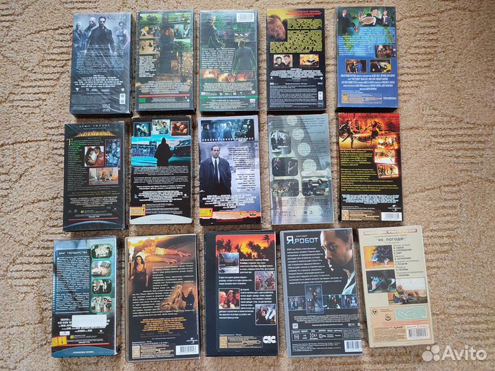 VHS Видеокассеты с записью