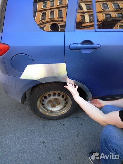 Ремонтные/кузовные пороги и арки на Мазда