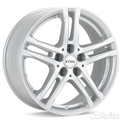 R18 5x114,3 8J ET35 D70,1 Rial Bavaro Polar Silver