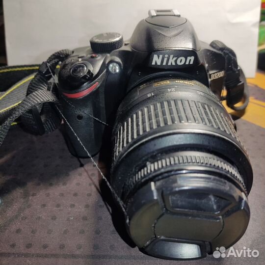Зеркальный фотоаппарат nikon d3200