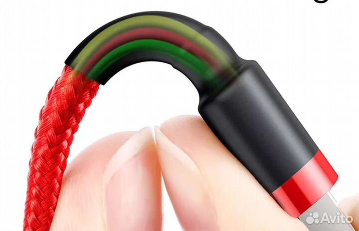 Кабель для iPhone USB 3 2 метра 11 12 13 Pro 10