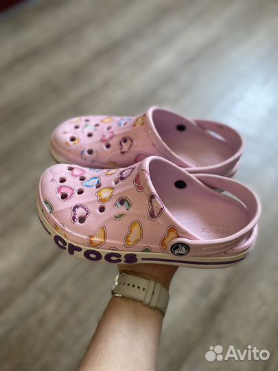 Crocs тапочки детские