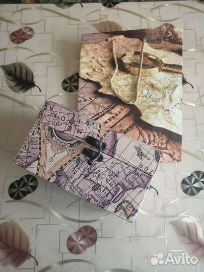 Шкатулка для мелочей + подарочный пакет